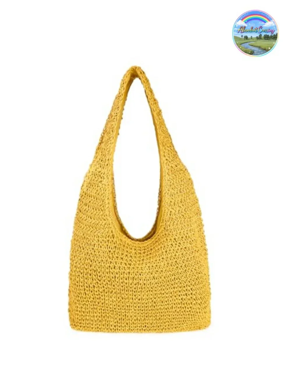 Handwoven Straw Tote Bag Large Summer Beach Shoulder Hobo Purse for Women